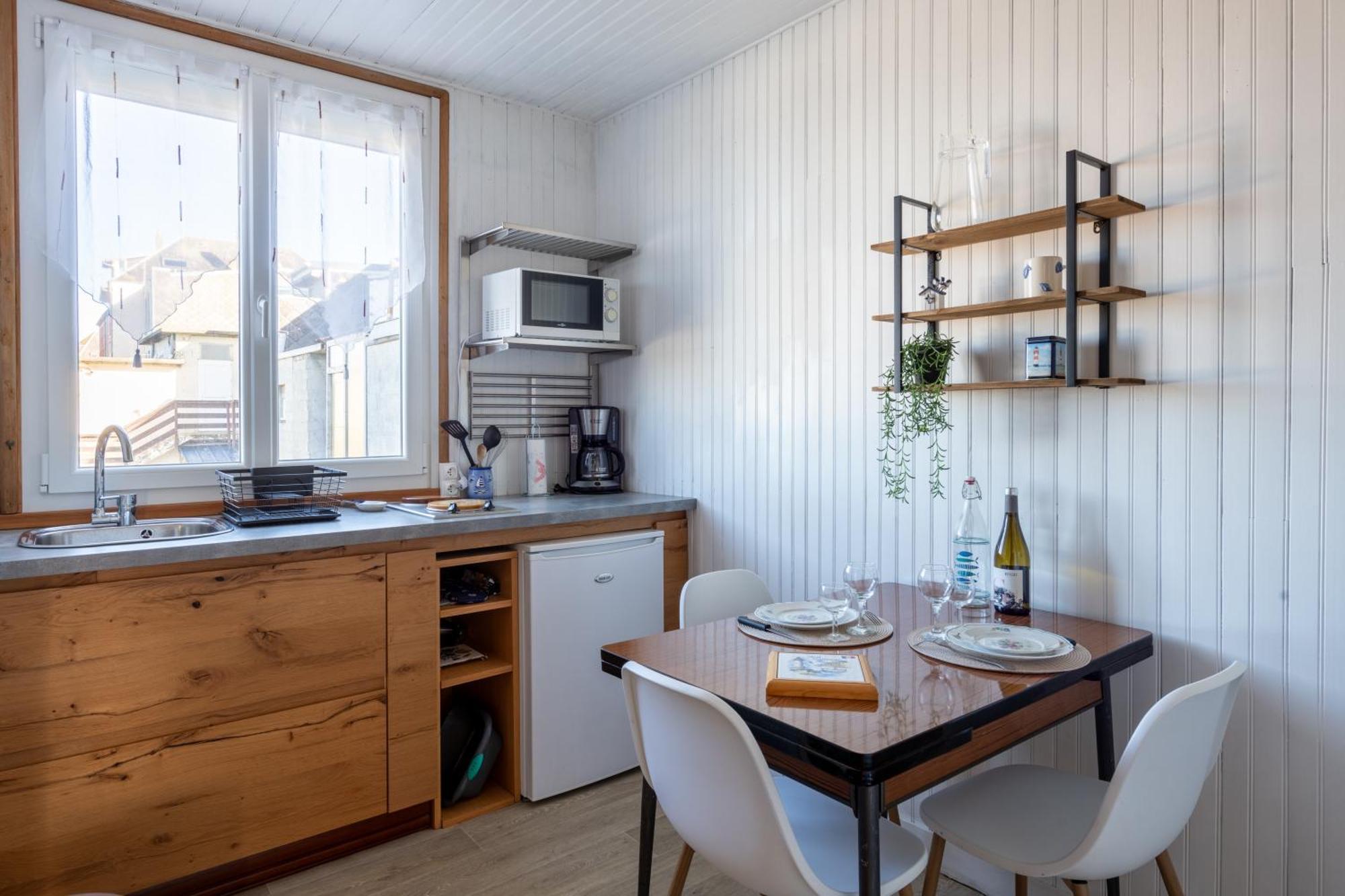 L'Echappee Bleue - Appt Pour 4 Vue Mer Ault Esterno foto